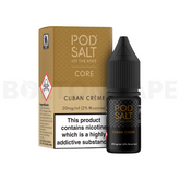Cuban Creme 10ml Nicotine Salt E-Liquid by Core Pod Salt